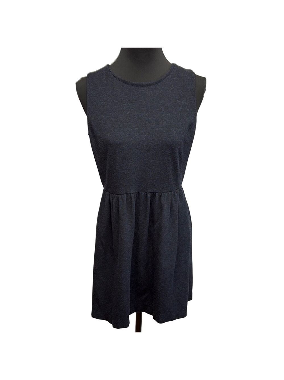 J. Crew Blue Sleeveless Crew Neck Dress. Casual Comfy stretch